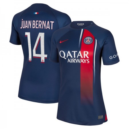 Paris Saint Germain 2023-24 Juan Bernat 14 Dames Thuisshirt